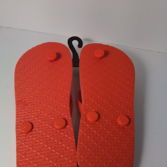 Juncture Kids / Girls Flip Flop Sandals Color Orange Size Small NWOT - Picture 4 of 6